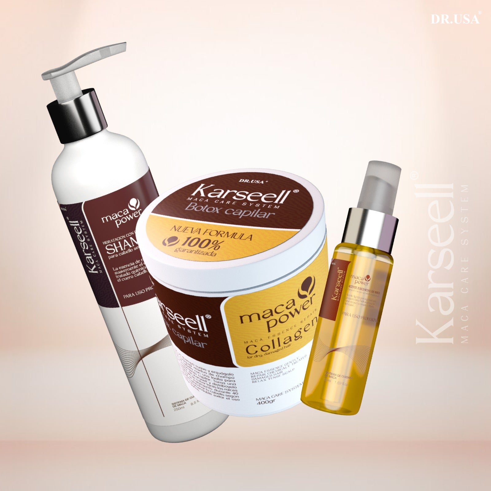 KARSEEL BOTOX + SHAMPOO + ARGAN  COMBO